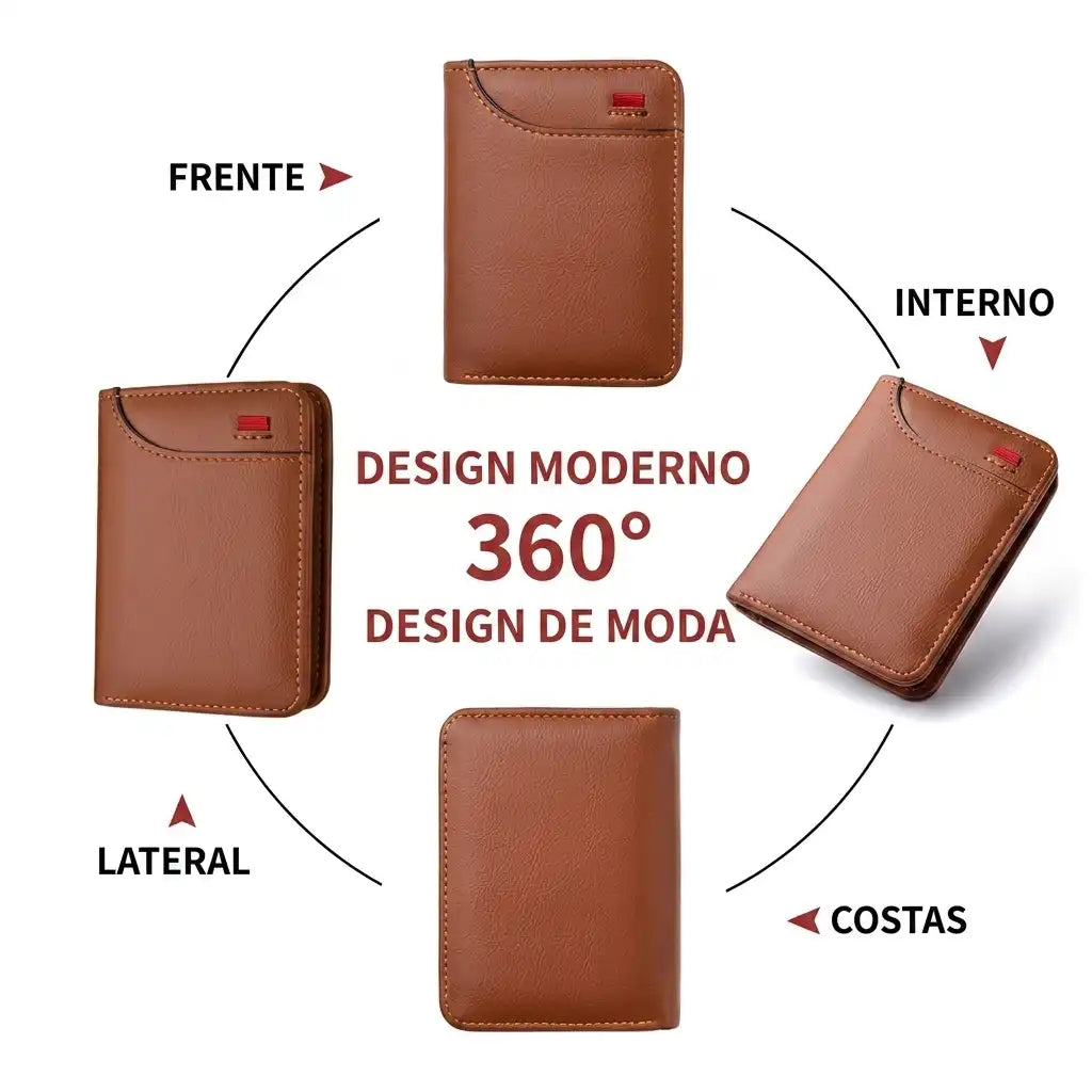 Carteira Masculina... Orange