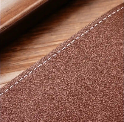 Carteira Masculina Pequena Axion Brown  Costura premium