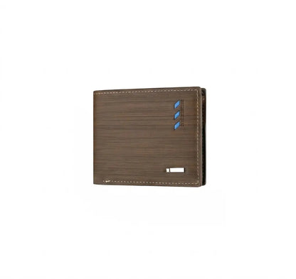 Carteira Masculina Pequena Imperium Brown de pé 