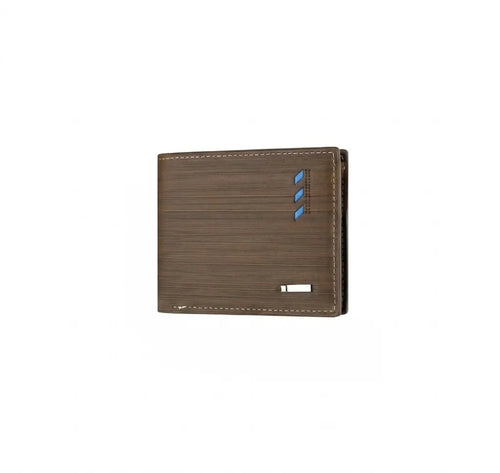 Carteira Masculina Pequena Imperium Brown de pé 