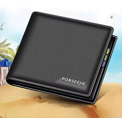 Carteira Masculina Slim Modelo Compact Black Na Praia