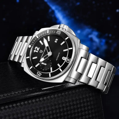 Relógio Automático Masculino Meridian Black 5