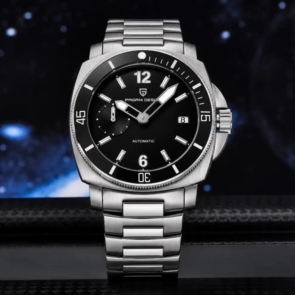 Relógio Automático Masculino Meridian Black 7 
