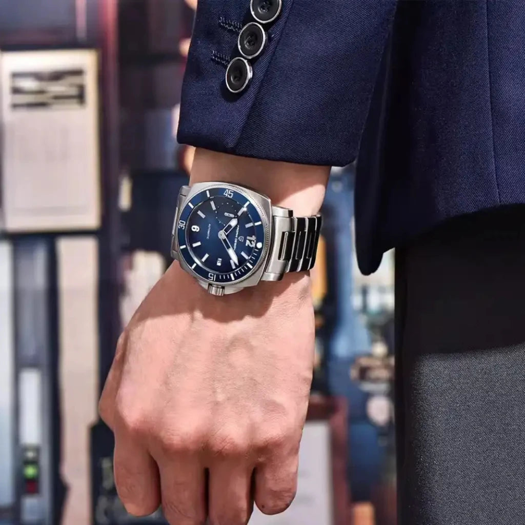 Relógio Automático Masculino Meridian Blue 3