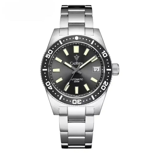 Relógio Automático Masculino Nautic Black exibindo vista frontal 