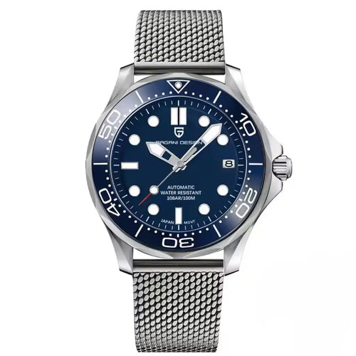 Relógio Automático Masculino Obsidian Blue Frente