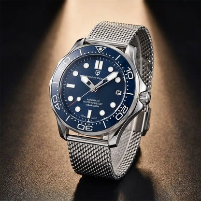 Relógio Automático Masculino Obsidian Blue Design 