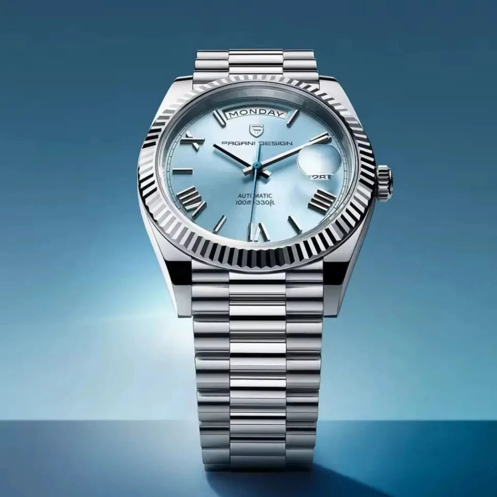 Relógio Automático Masculino Tiffany Blue 8