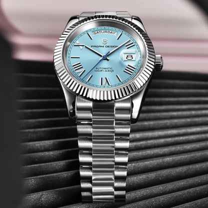 Relógio Automático Masculino Tiffany Blue 9