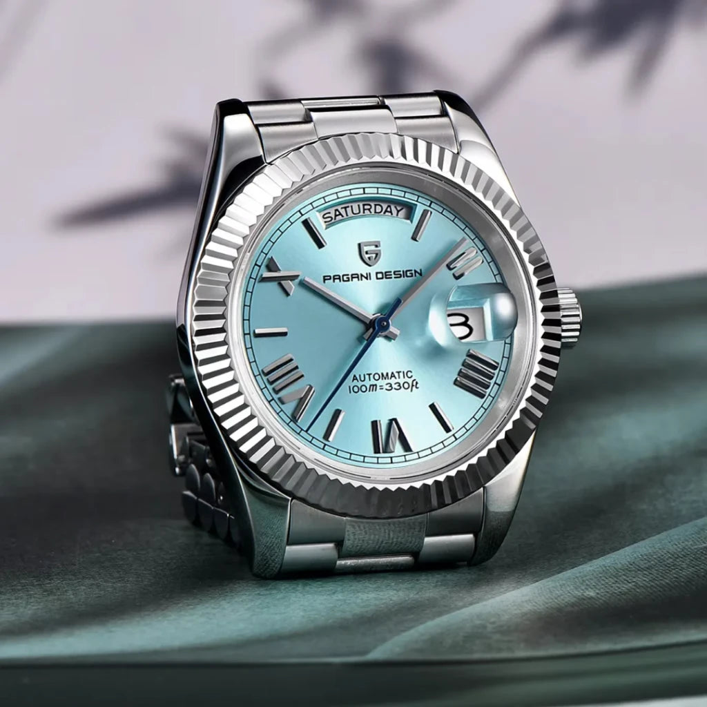 Relógio Automático Masculino Tiffany Blue 10