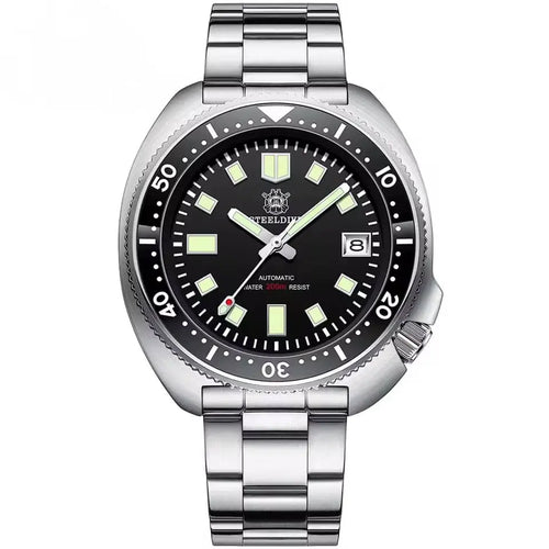 Relógio Masculino Automático Marinor Black frente 