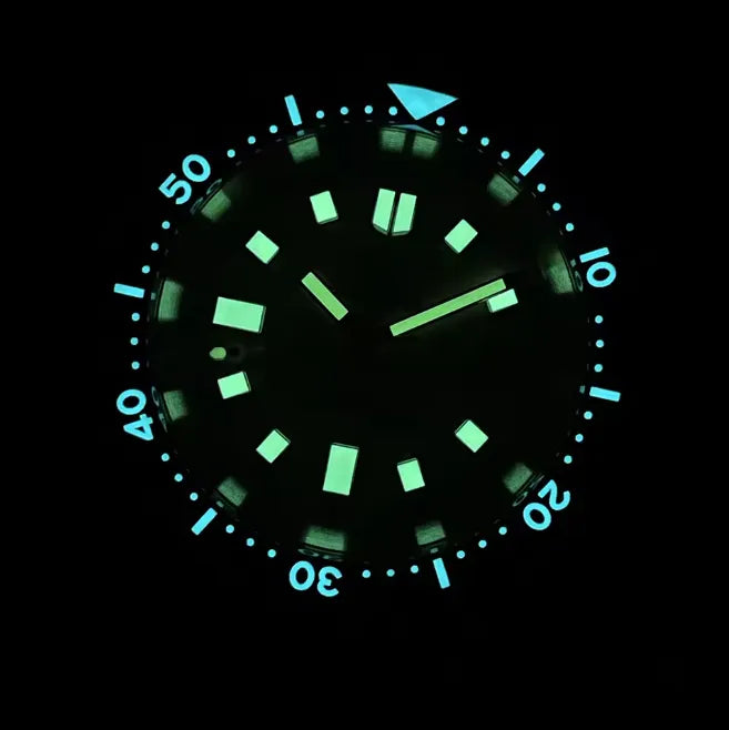 Relógio Masculino Automático Marinor iluminação do mostrador 