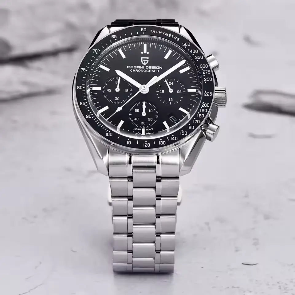 Mostrador com subdials e índices luminosos do Nexor Black
