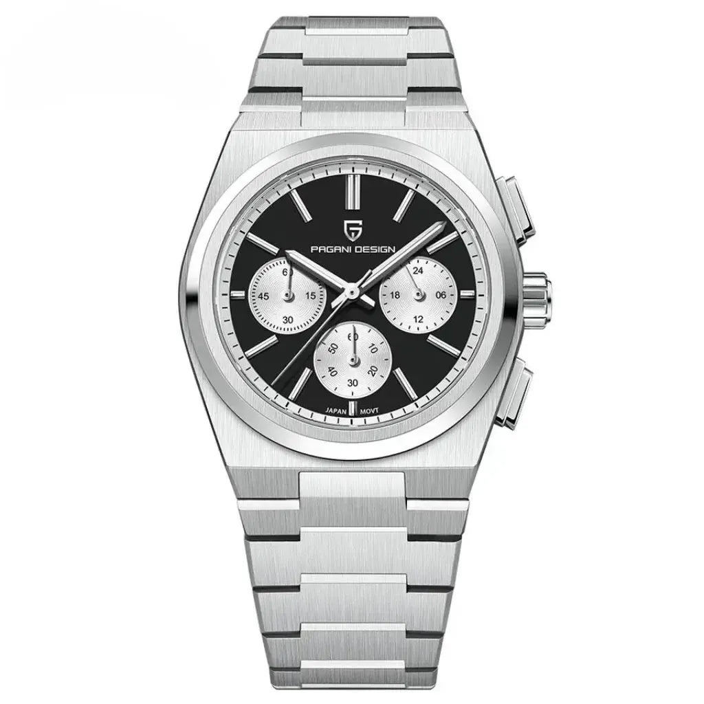 Relógio Masculino Quartzo Ravelle Black  Frente
