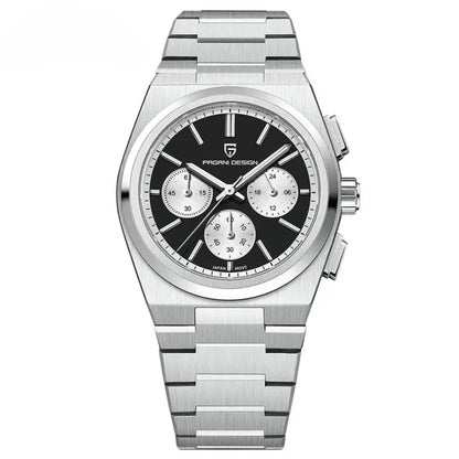Relógio Masculino Quartzo Ravelle Black  Frente