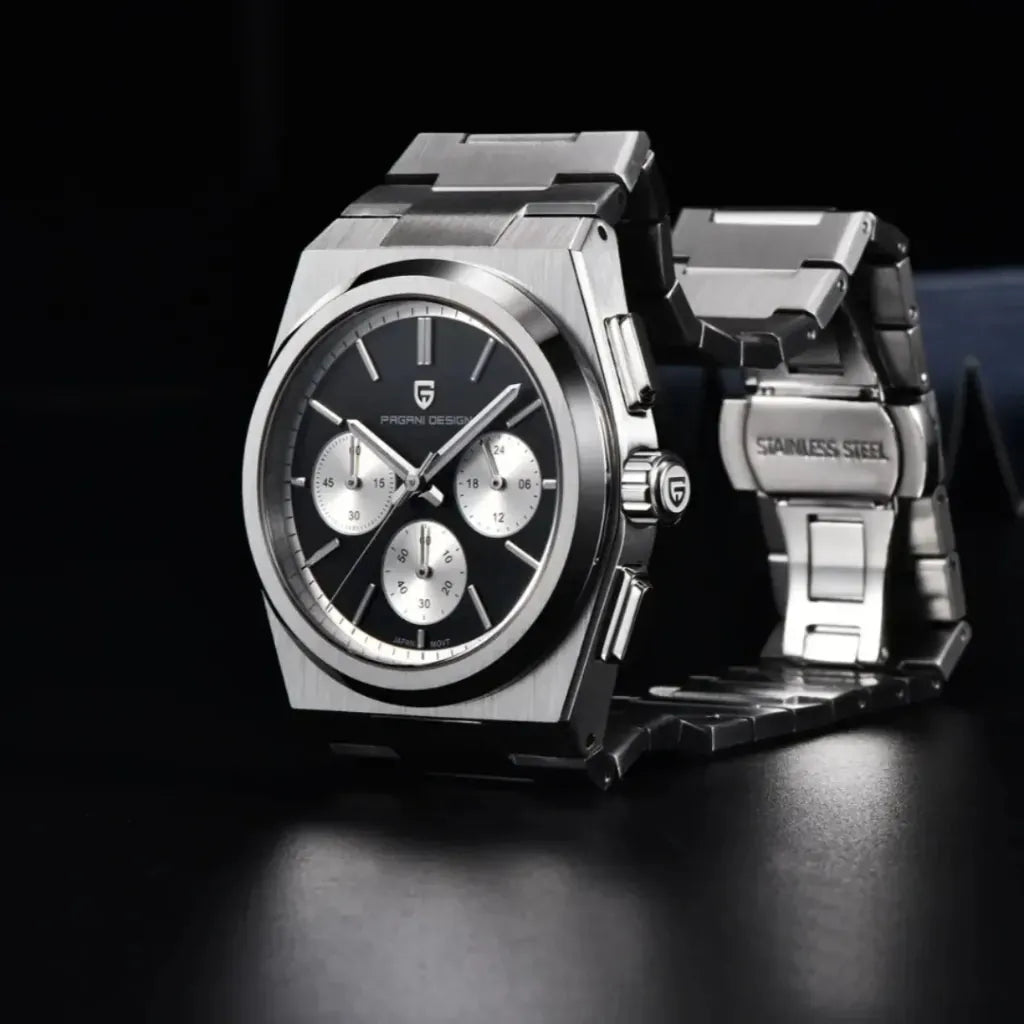 Relógio Masculino Quartzo Ravelle Black  Mostrador