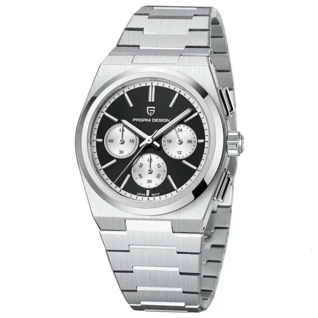 Relógio Masculino Quartzo Ravelle Black  Frente