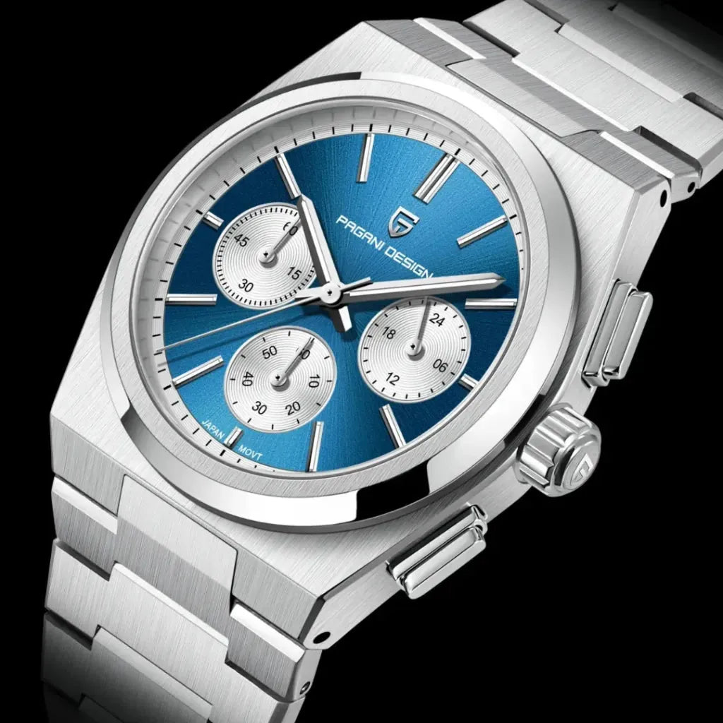 Relógio Masculino Quartzo Ravelle Blue Mostrador Premium