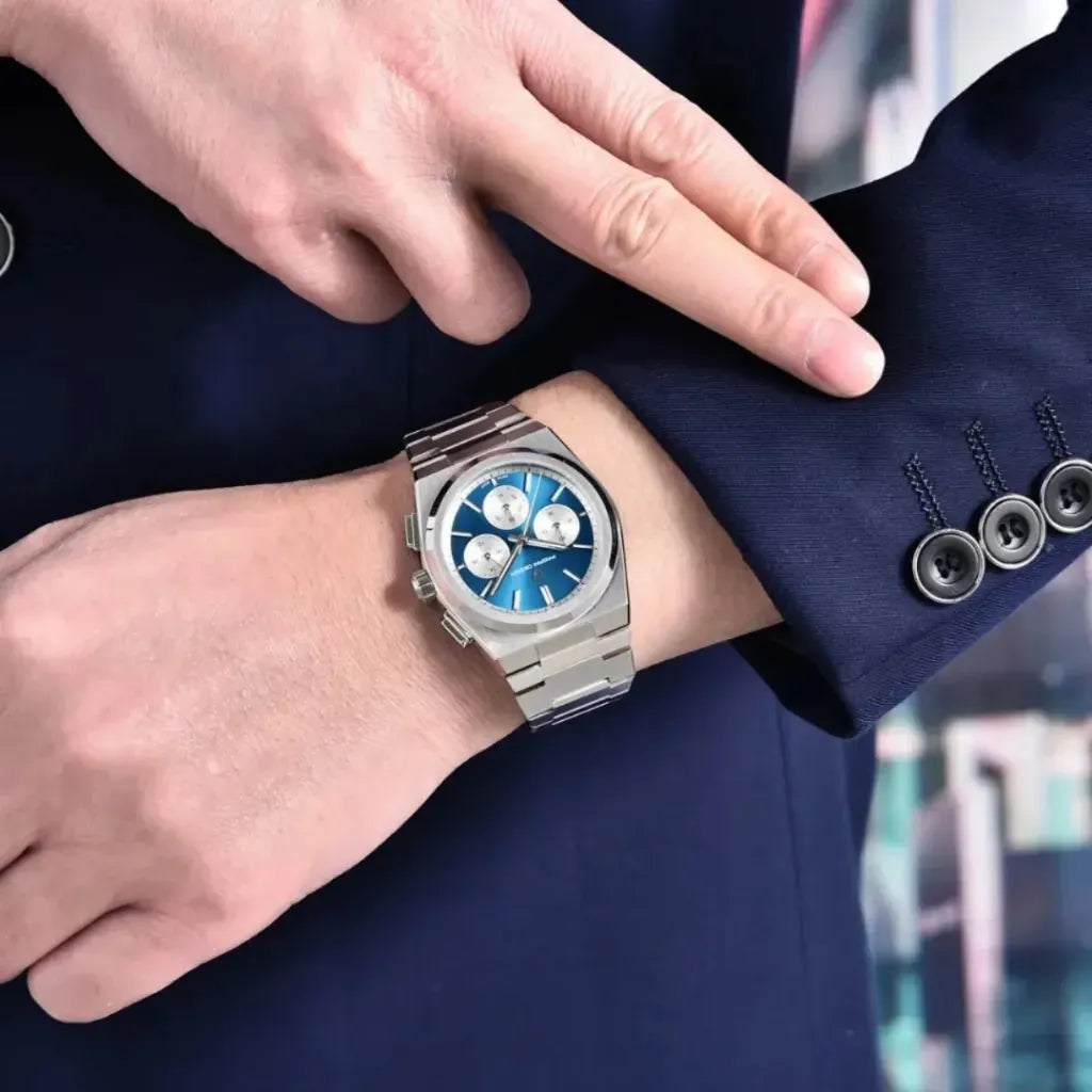 Relógio Masculino Quartzo Ravelle Blue Pulso