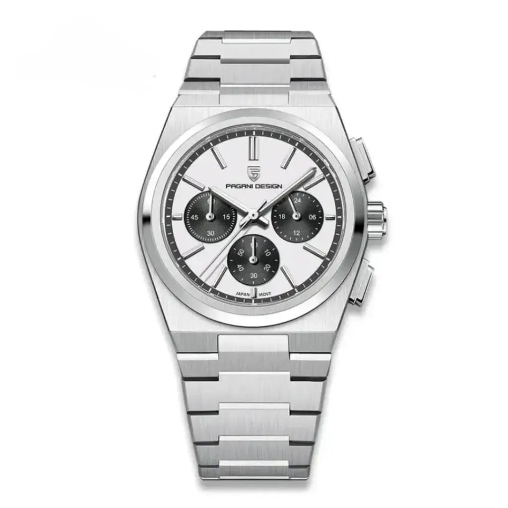 Relógio Masculino Quartzo Ravelle White Frente