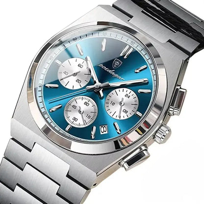 Relógio Masculino Quartzo Veron Blue detalhes em geral 