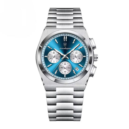 Relógio Masculino Quartzo Veron Blue frente 