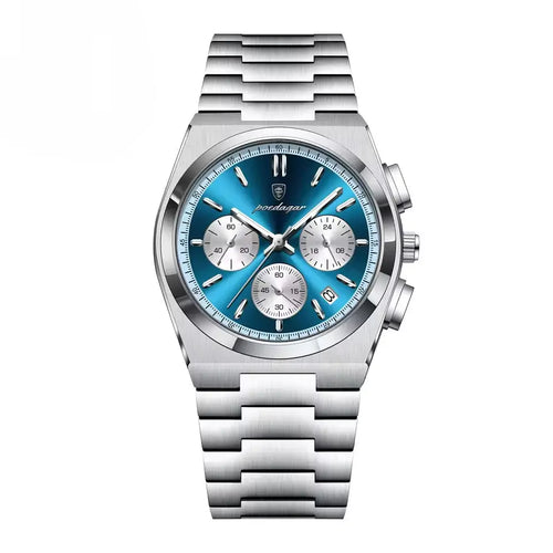 Relógio Masculino Quartzo Veron Blue frente 