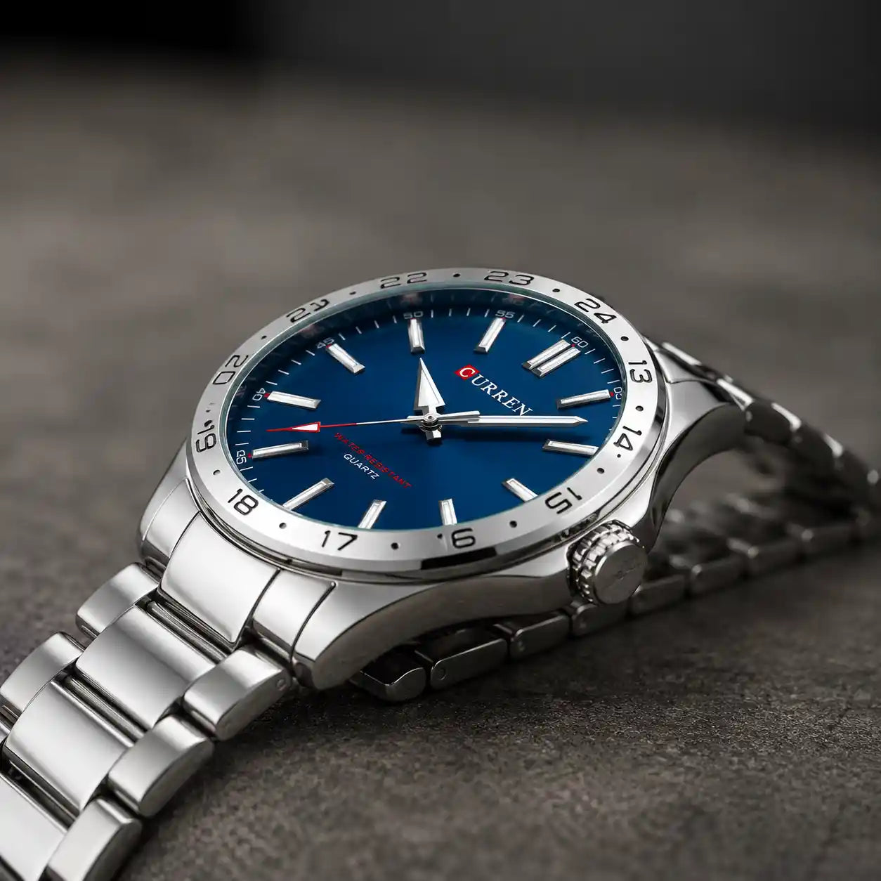 Relógio Masculino Quartzo Very Blue Caixa Lateral