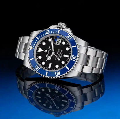 Relógio Mecânico Masculino Kronx Blue Deitado