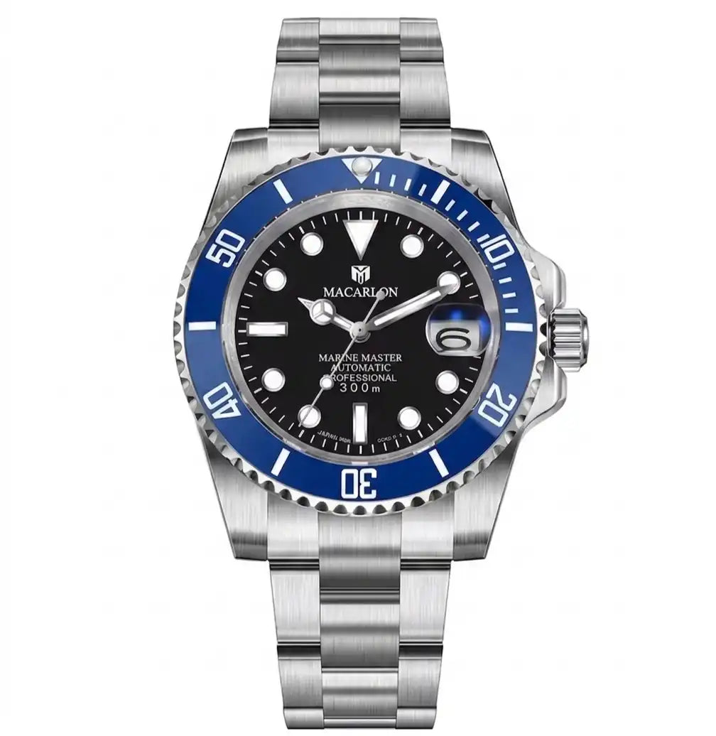 Relógio Mecânico Masculino Kronx Blue Vista Frontal