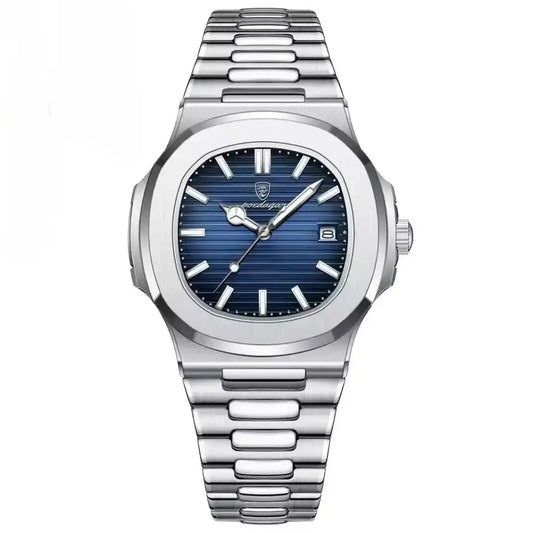 Relogio Quartzo Masculino Axis Blue exibindo vista frontal 