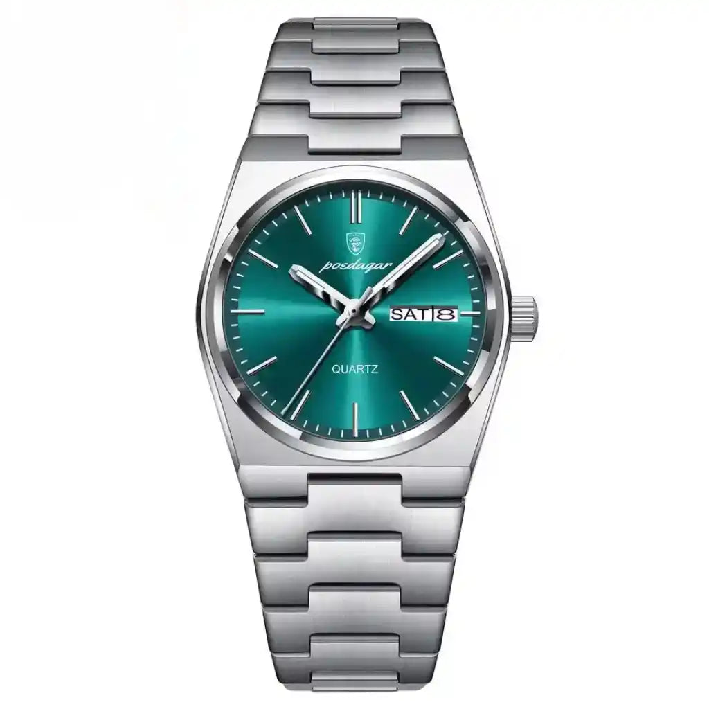 Relogio Quartzo Masculino Empire Green exibindo vista frontal 