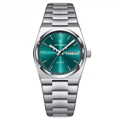 Relogio Quartzo Masculino Empire Green exibindo vista frontal 