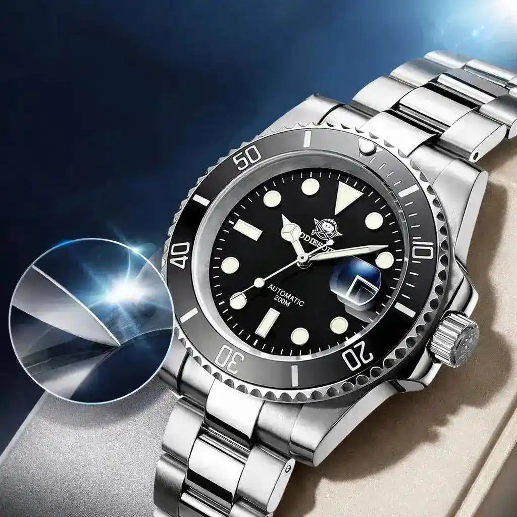 Relogio Quartzo Masculino Nautex Black com detalhe 