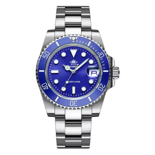 Relogio Quartzo Masculino Nautex Blue exibindo vista frontal 