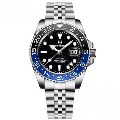 Relógio Automático Kronos Black Blue Frente