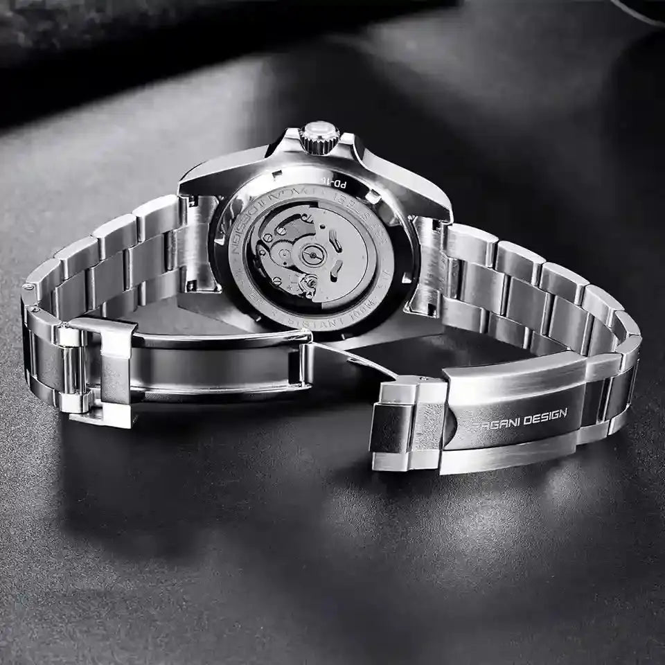 Relógio Automático Kronos Acabamento da pulseira e fecho