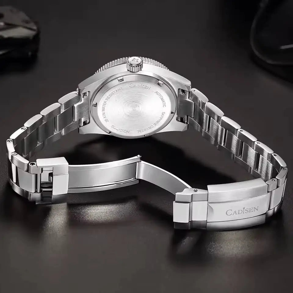 Relógio Automático Nautic Pulseira com acabamento Especial 