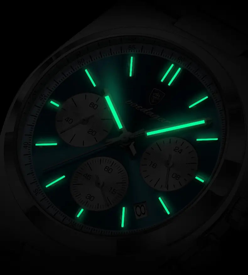 Relógio Quartzo Veron Blue com luz