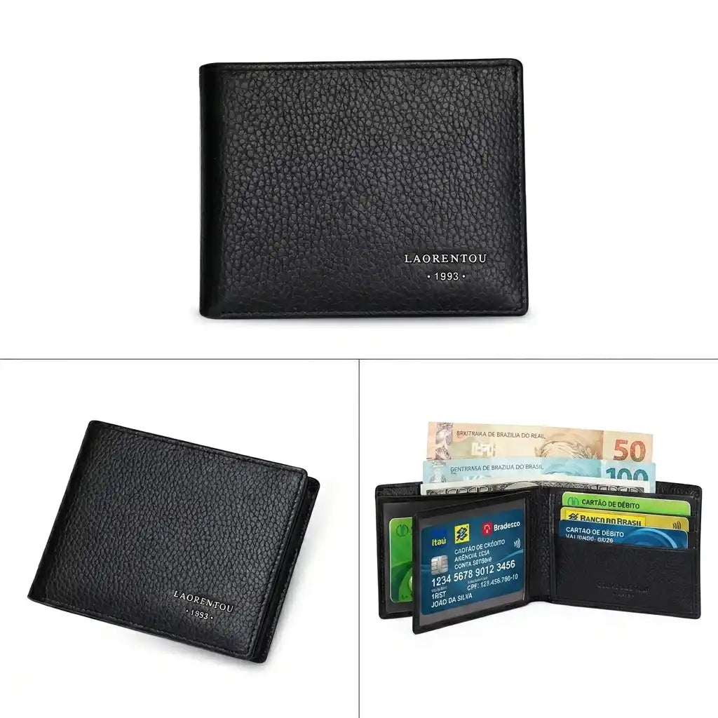 Carteira Masculina Essential Black