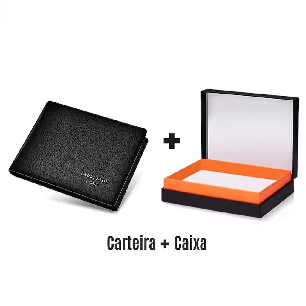 Carteira Masculina Essential Black
